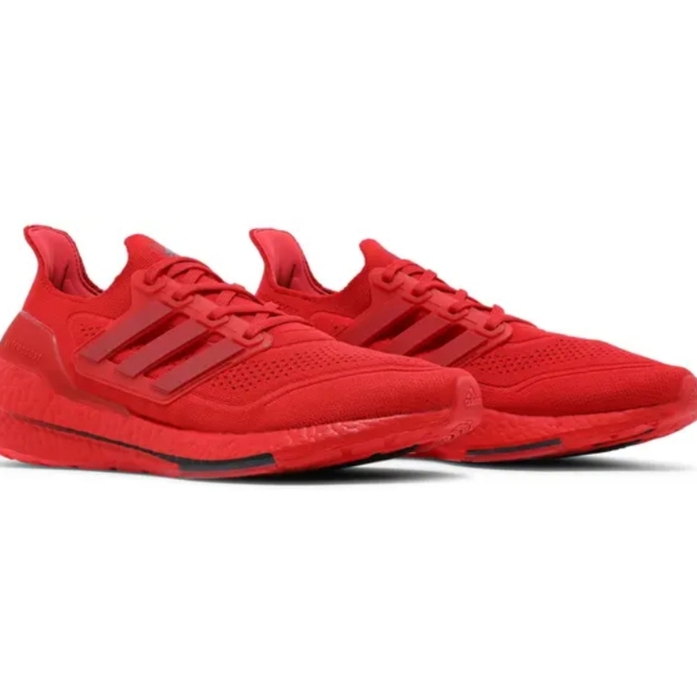 Adidas UltraBoost 21 Vivid Red Running Shoes FZ1922